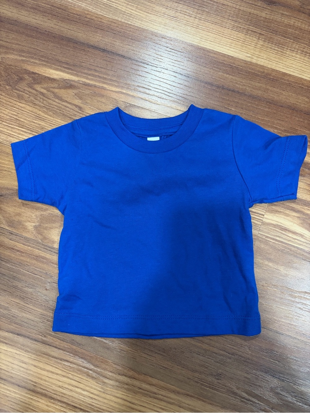 Baby Solid Blue Crewneck T-Shirt